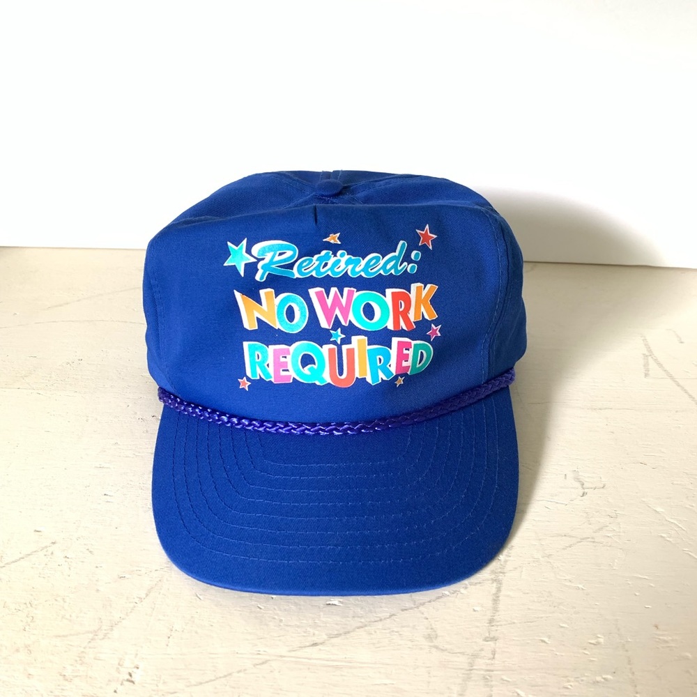 Retired Trucker Style Hat